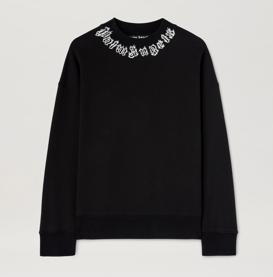 Palm Angels Neck Logo Sweatshirt