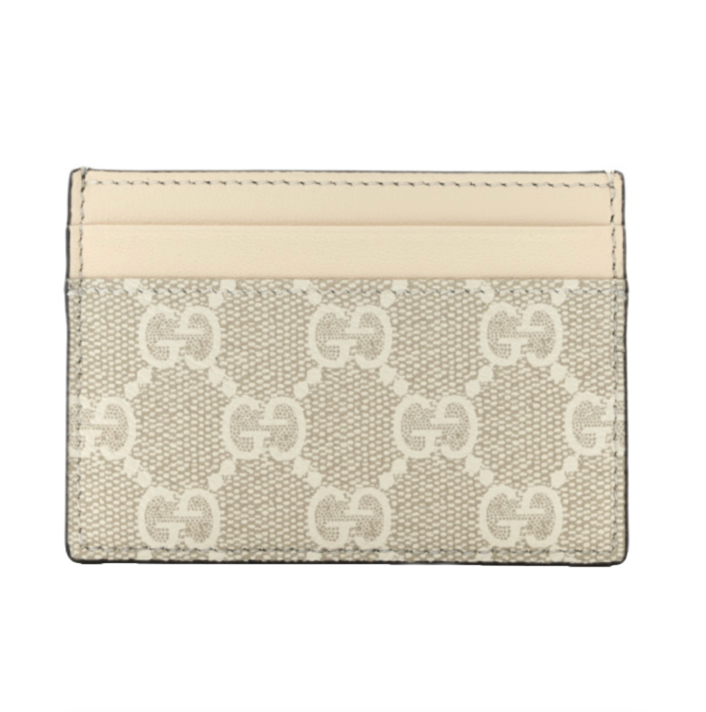 Gucci Beige GG Card Holder