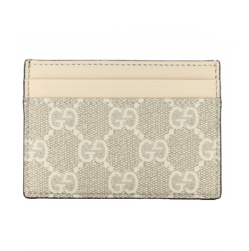 Gucci Beige GG Card Holder