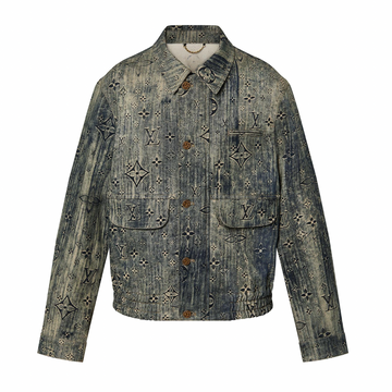 Louis Vuitton Tie-Dye Monogram Denim Jacket