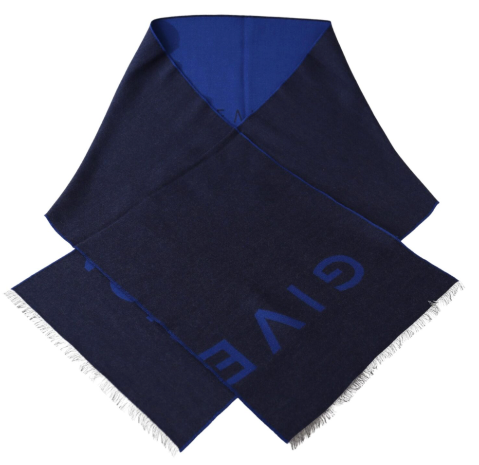 Givenchy Logo Wool Scarf