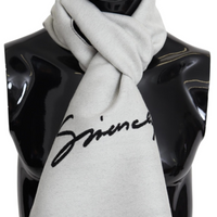 Givenchy Signature Logo Wool Scarf