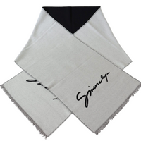 Givenchy Signature Logo Wool Scarf