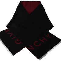 Givenchy Logo Wool Scarf