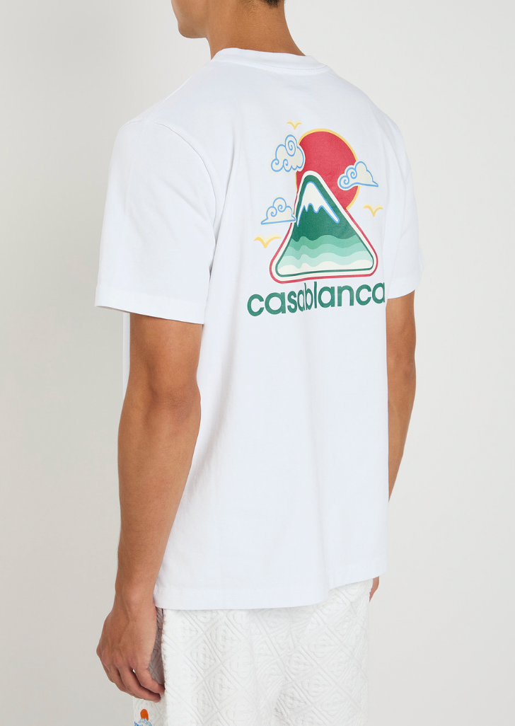 Casablanca Montagne Ondulee T-shirt