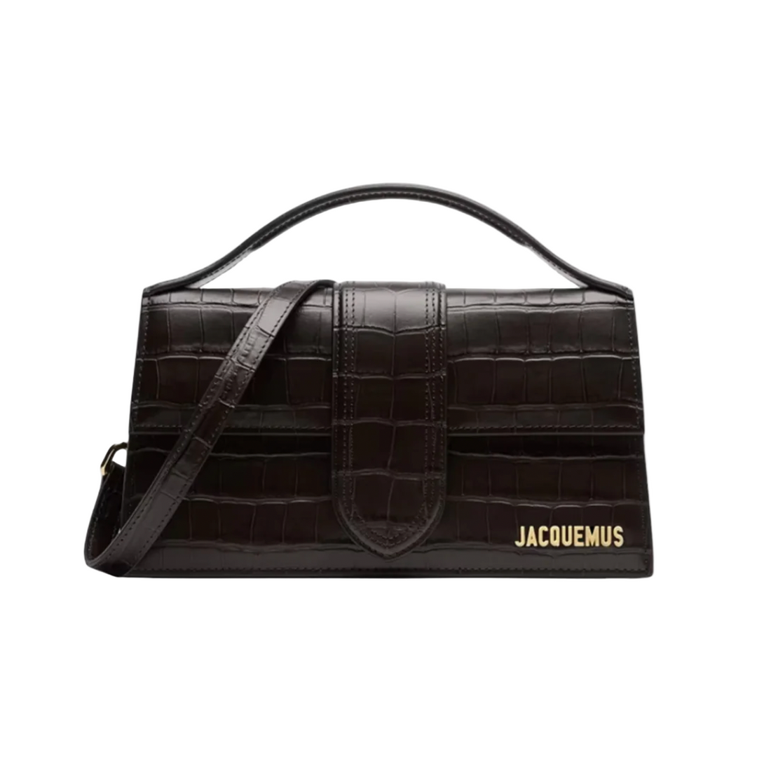 Jacquemus Le Grand Bambino Croco Bag