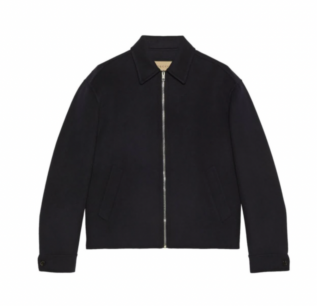 Gucci Wool Zip Jacket