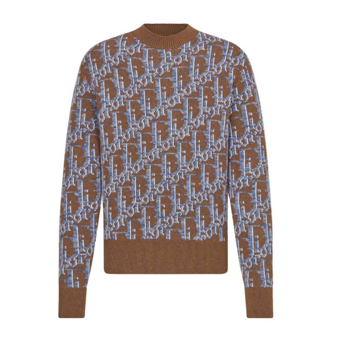 Dior Oblique Jacquard Wool Sweater