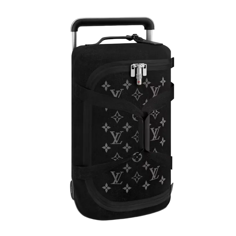 Louis Vuitton Monogram Eclipse Horizon Soft Duffle Bag 55L