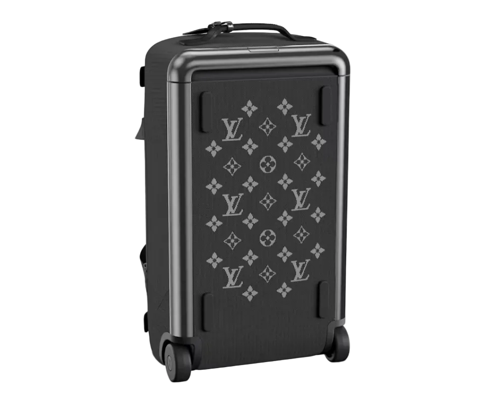 Louis Vuitton Monogram Eclipse Horizon Soft Duffle Bag 55L