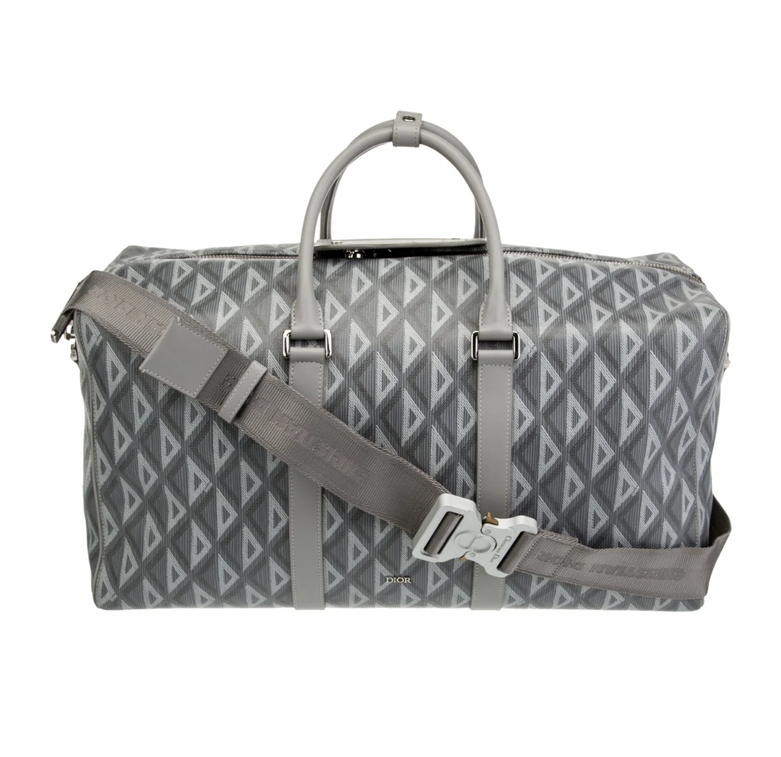 Dior Diamond Duffle Bag 50L