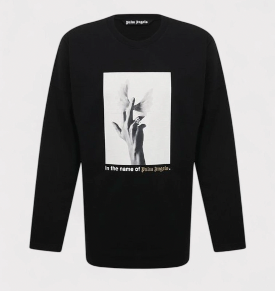 Palm Angels Wings Long Sleeve T-Shirt