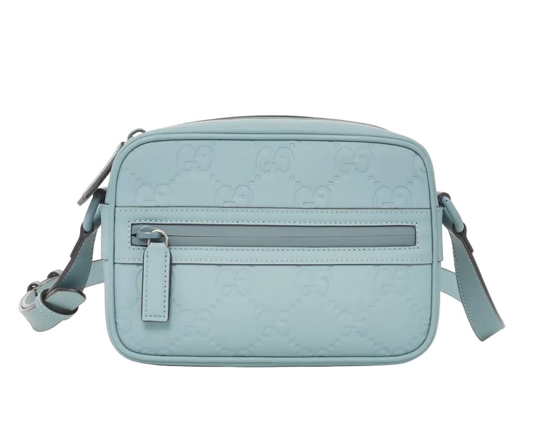 Gucci GG Rubber-Effect Mini Shoulder Bag