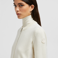 Moncler Zipped Wool Cardigan