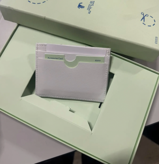 Off-White Jackhammer Card Holder