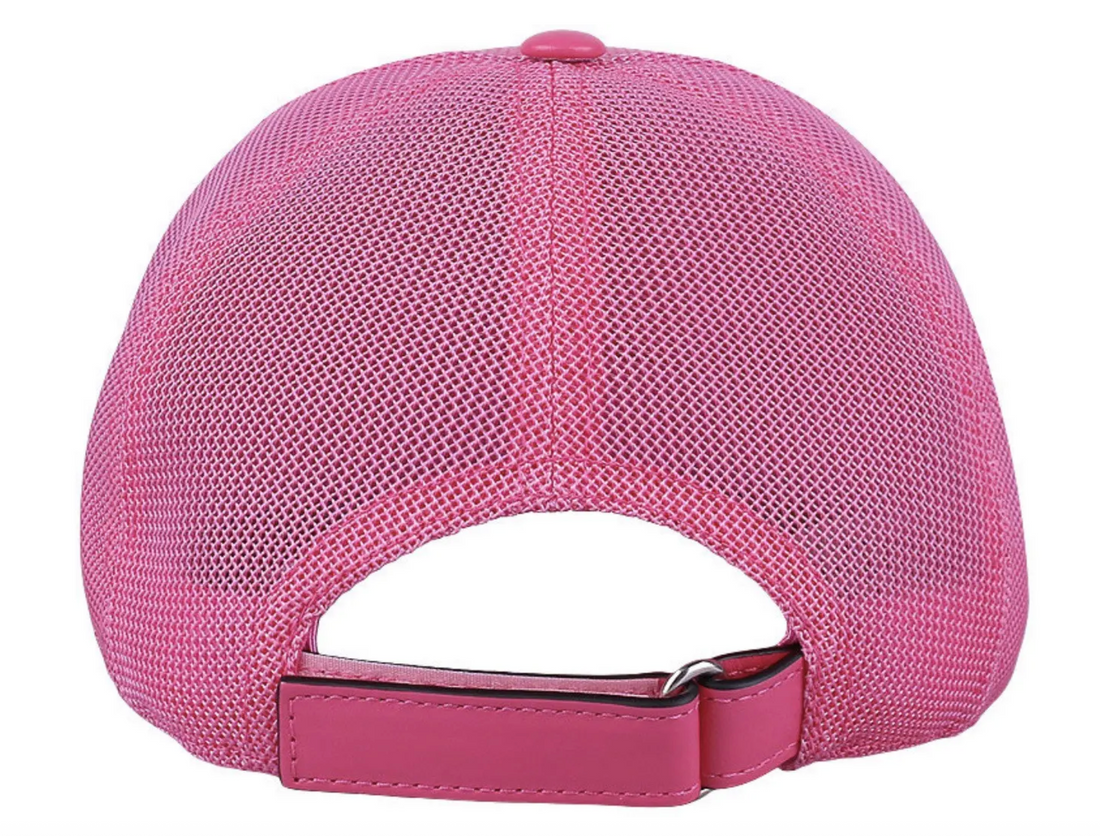 Gucci GG Leather Baseball Cap