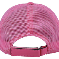 Gucci GG Leather Baseball Cap