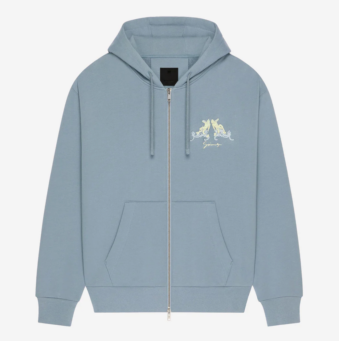 Givenchy Zip Embroidery Hoodie