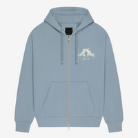 Givenchy Zip Embroidery Hoodie