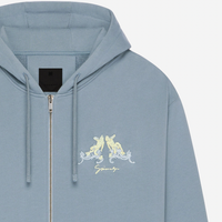 Givenchy Zip Embroidery Hoodie