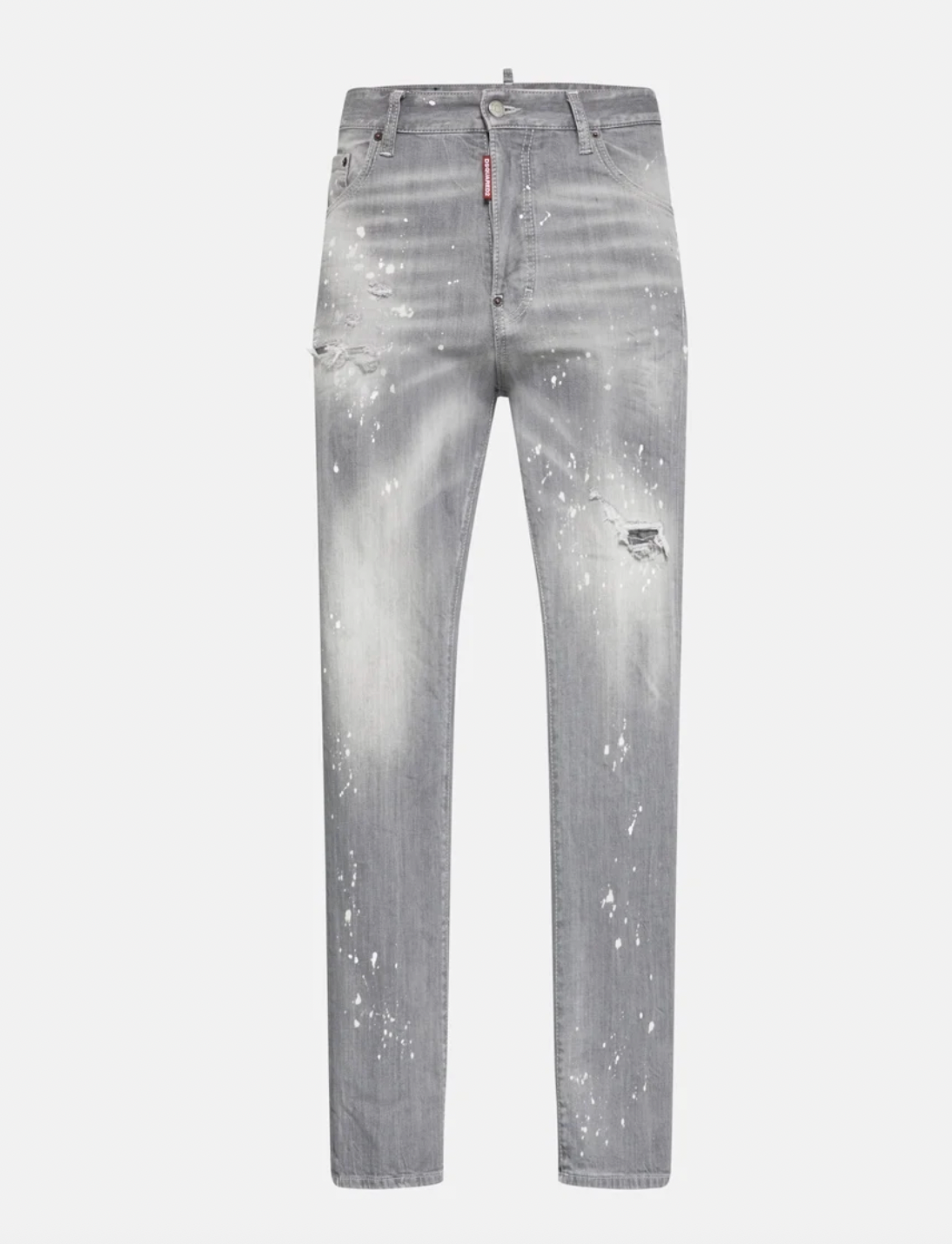 Dsquared Distressed Grey Jeans
