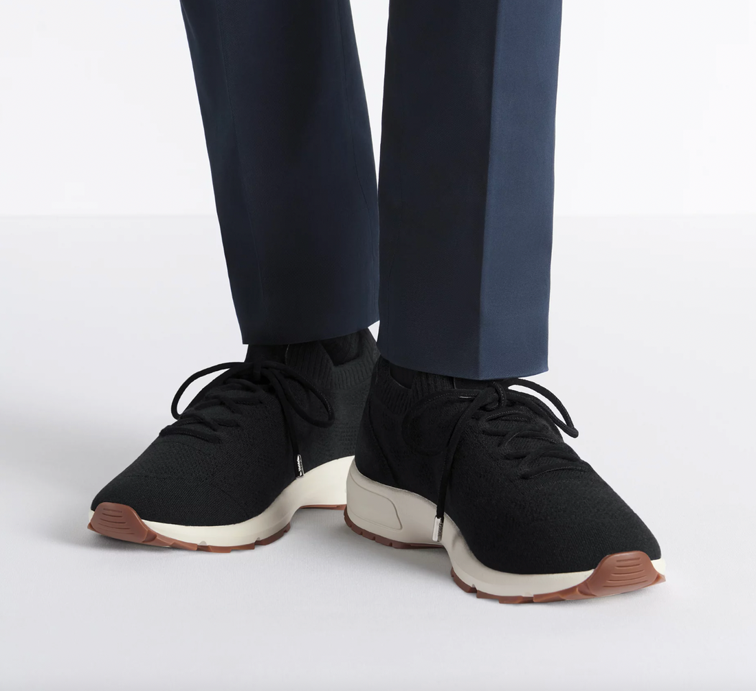Dior B80 Lounge Cashmere Wool Knit Sneaker