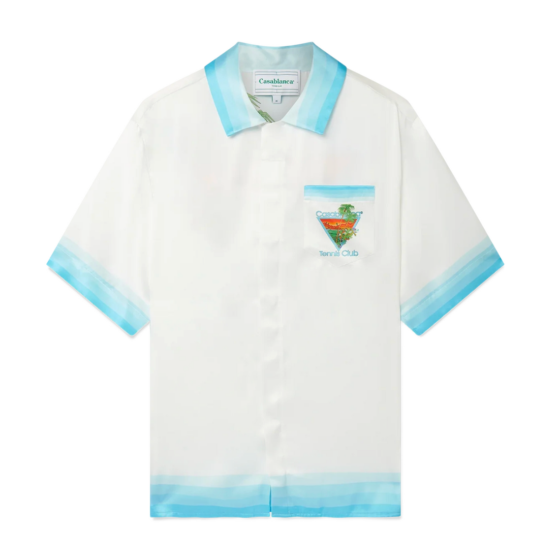 Casablanca Palm Springs Icon Silk Shirt