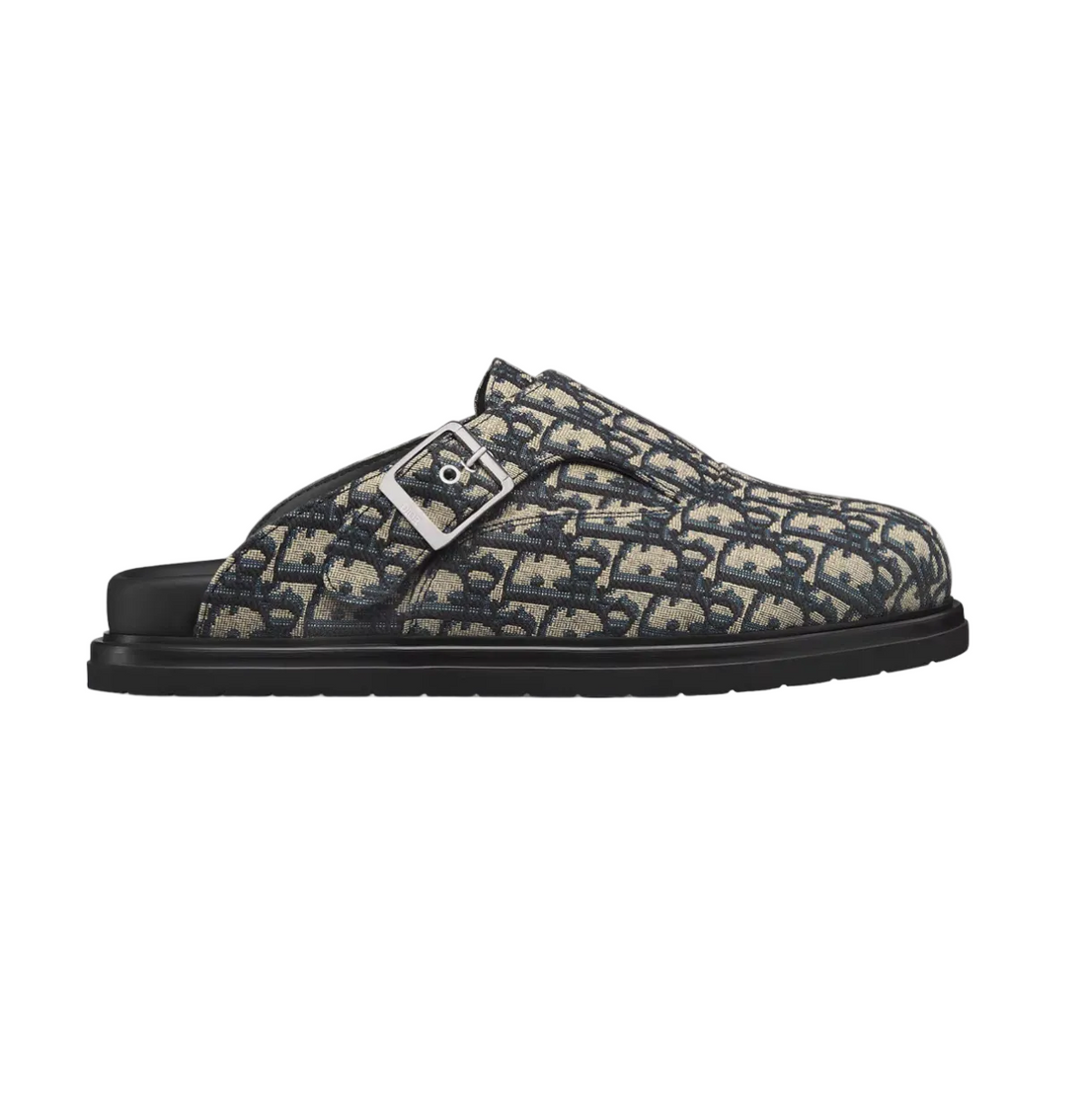 Dior Aqua Oblique Jacquard Mules