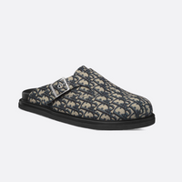 Dior Aqua Oblique Jacquard Mules
