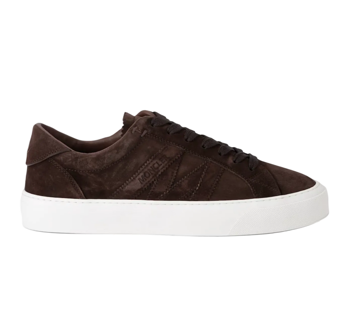 Moncler Monaco Suede Sneaker