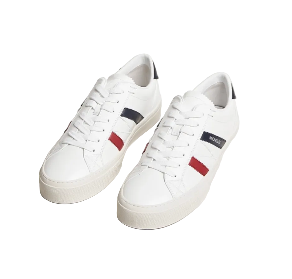Moncler Monaco Leather Sneaker