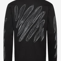 Off-White Scribble Long Sleeve T-Shirt