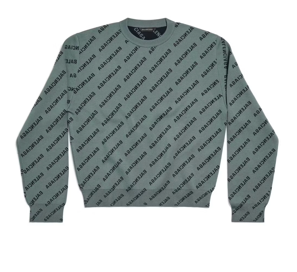 Balenciaga All Over Sweater