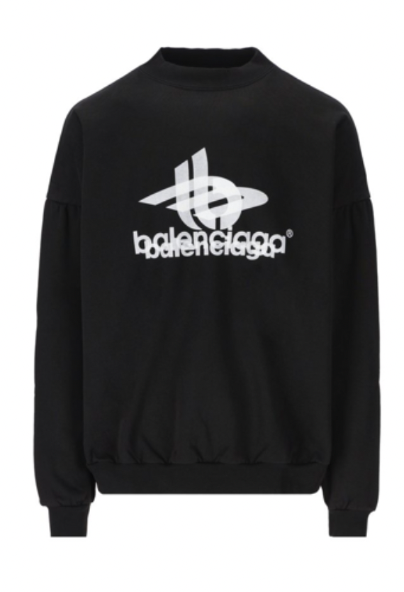Balenciaga Layered Sport Sweatshirt