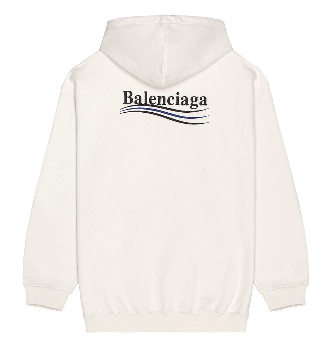 Balenciaga Campaign Logo Hoodie Medium Fit