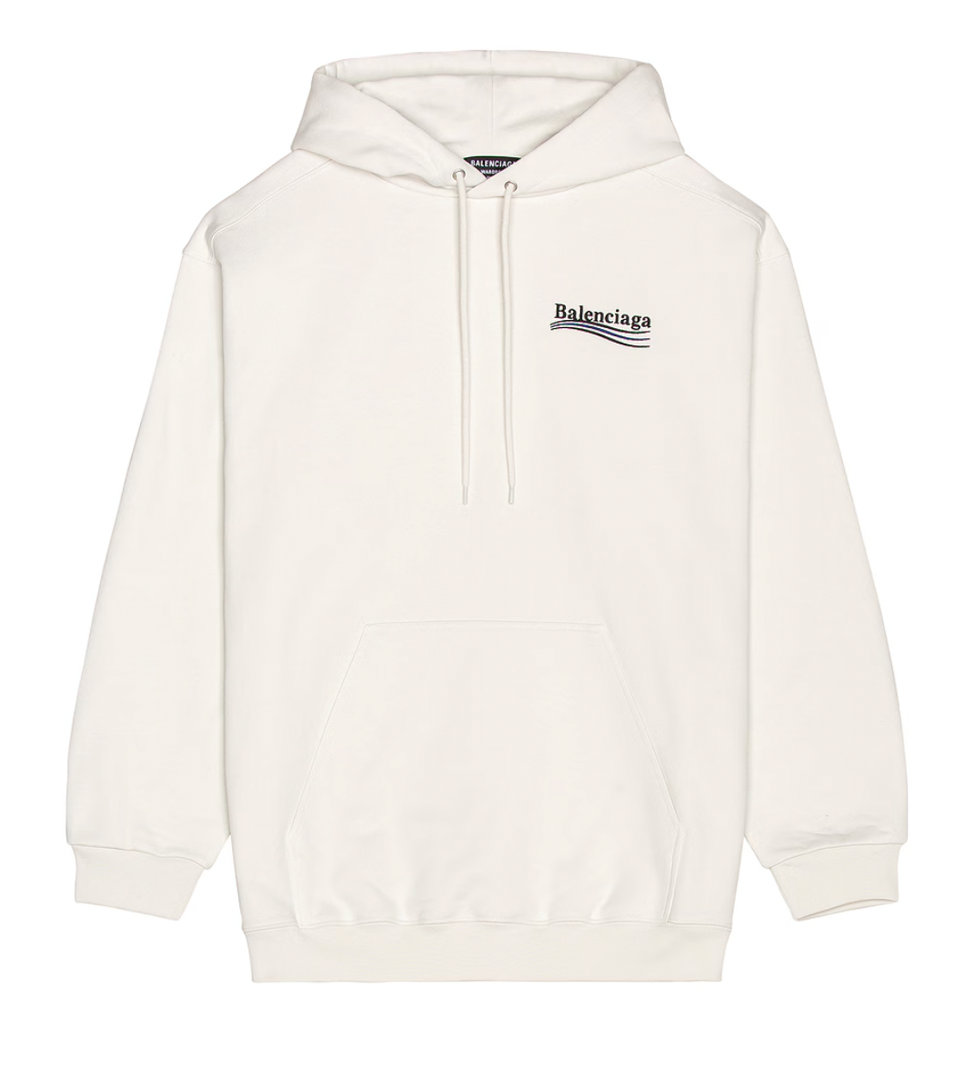 Balenciaga Campaign Logo Hoodie Medium Fit