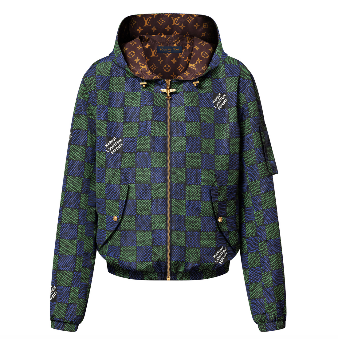 Louis Vuitton Reversible Monogram Damier Windbreaker