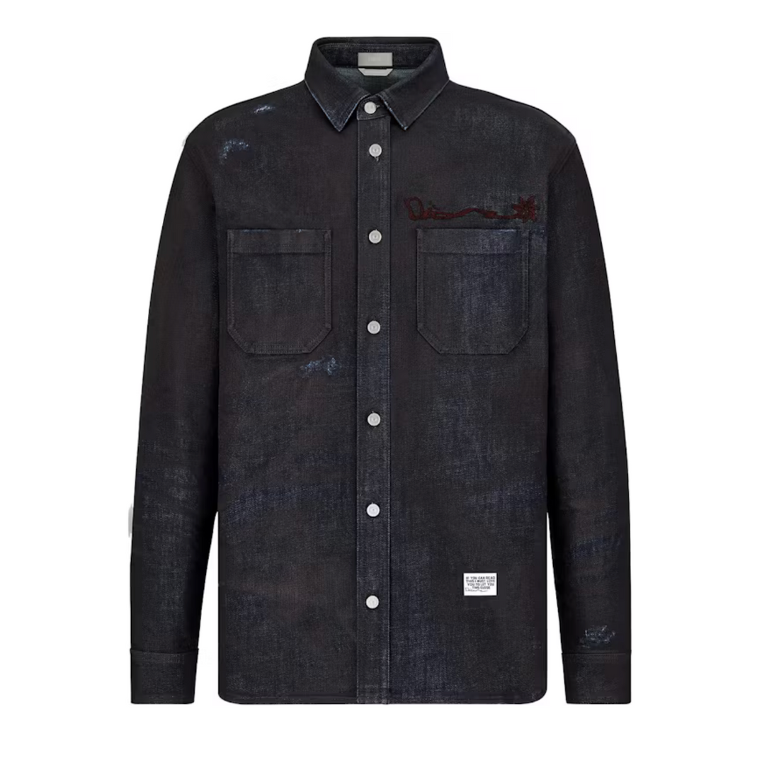 Dior x Cactus Jacket Waxed Overshirt