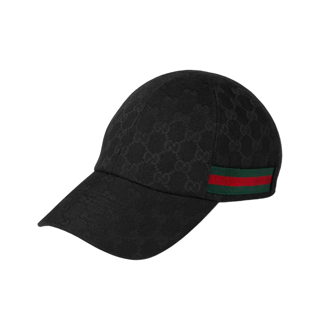 Gucci GG Web Baseball Cap