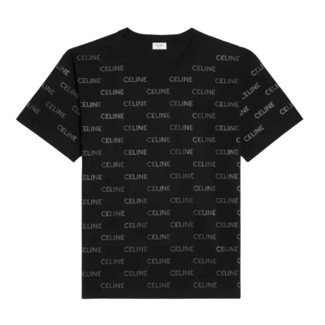 Celine Allover Rhinestone T-Shirt