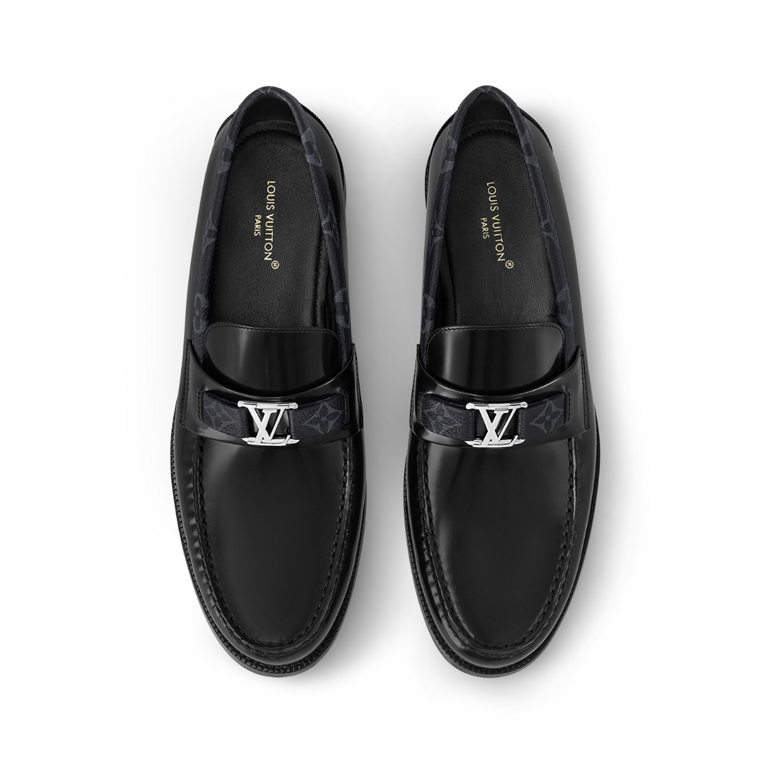 Louis Vuitton Major Eclipse Leather Loafer