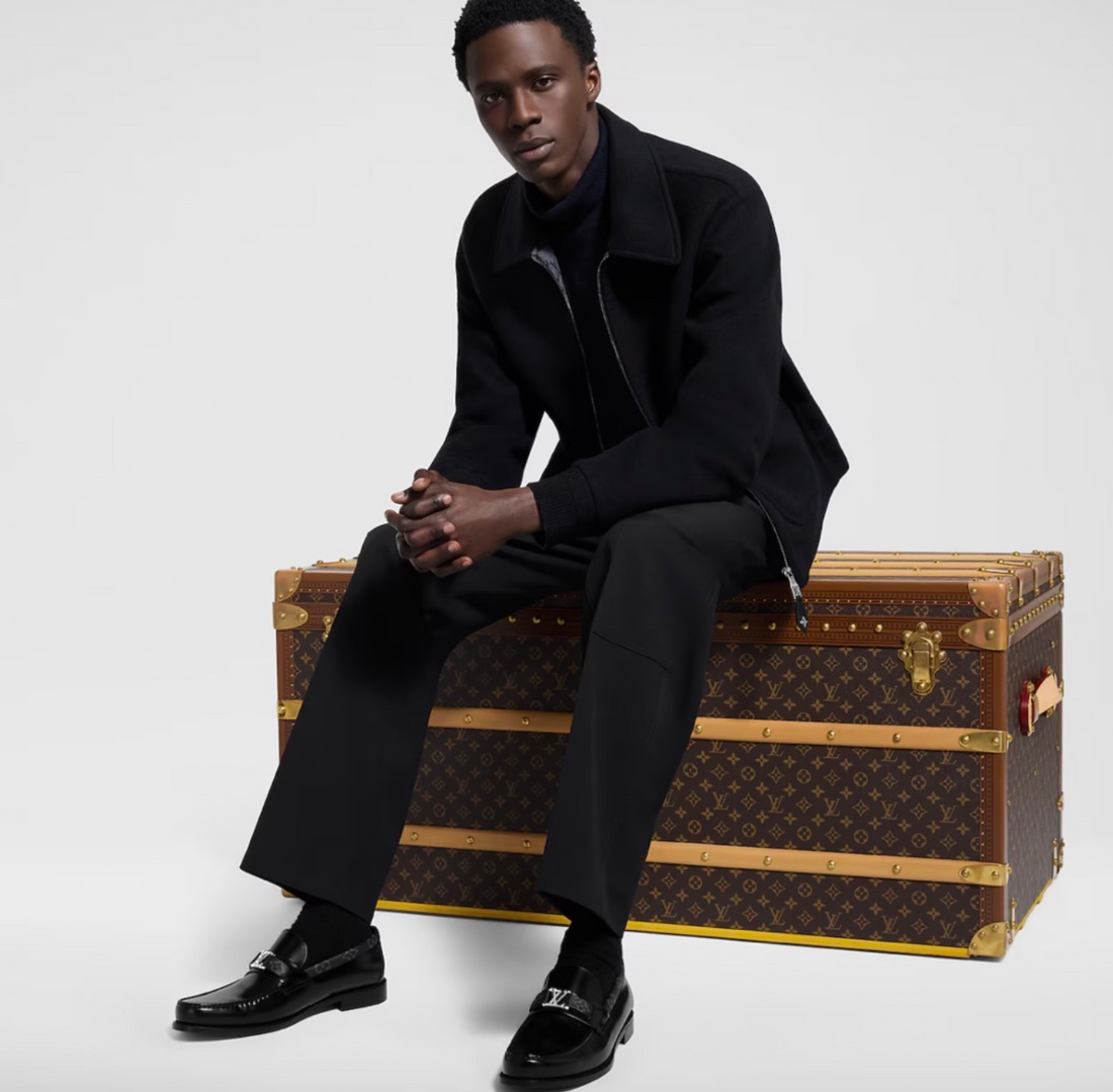 Louis Vuitton Major Eclipse Leather Loafer