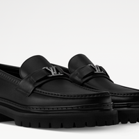 Louis Vuitton Major Loafer Leather Black