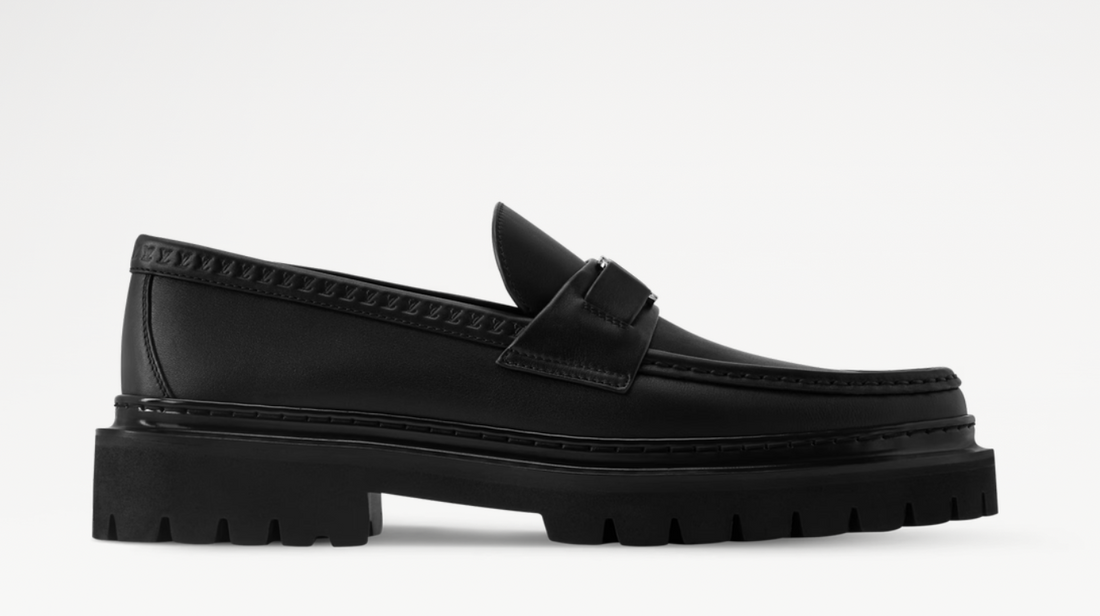 Louis Vuitton Major Loafer Leather Black
