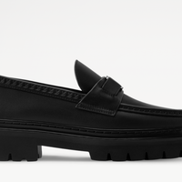 Louis Vuitton Major Loafer Leather Black