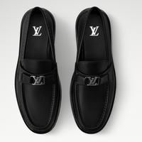 Louis Vuitton Major Loafer Leather Black