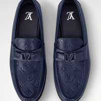Louis Vuitton Major Loafer Leather Monogram