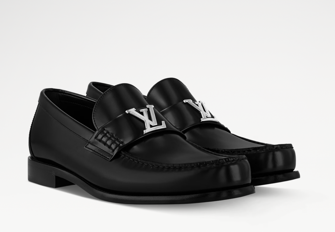 Louis Vuitton Major Loafer Leather Black