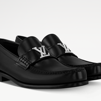 Louis Vuitton Major Loafer Leather Black