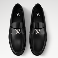 Louis Vuitton Major Loafer Leather Black